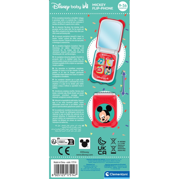 clementoni-disney-baby-mickey-flip-phone-t-l-phone-clapet-musical image 5