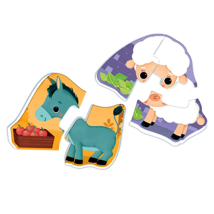 clementoni-montessori-cuccioli-in-fattoria-puzzles-animaux-de-la-ferme image 4