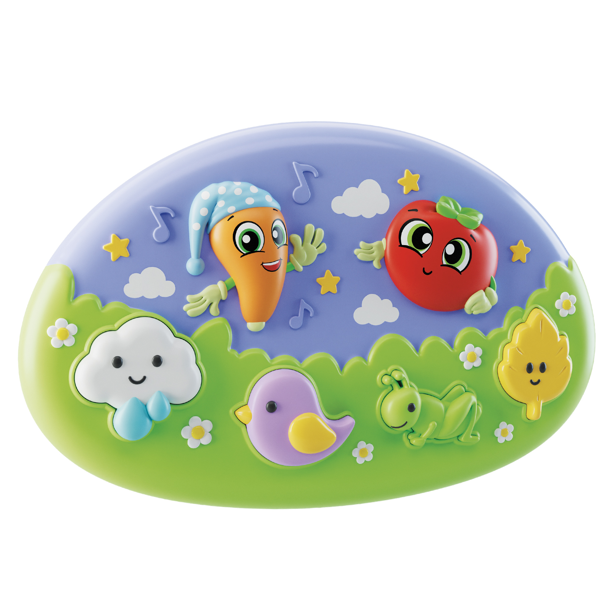 lisciani-carotina-baby-sweet-dreams-veilleuse-musicale-sons-nature image 1