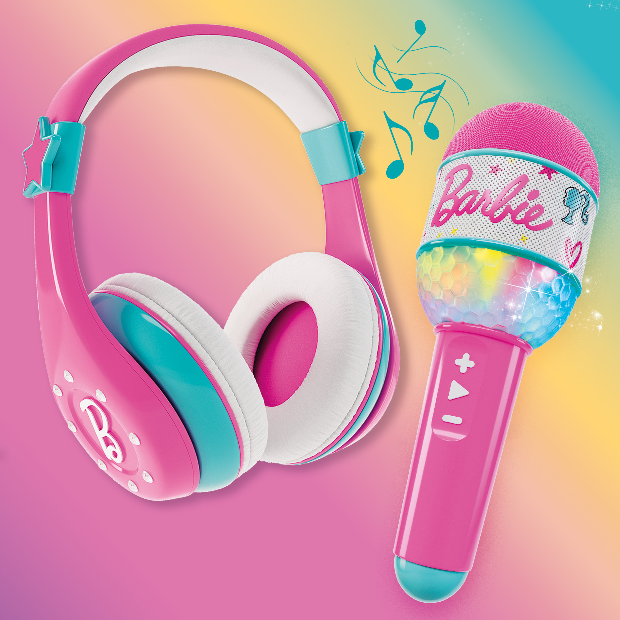 lisciani-barbie-sound-your-style-casque-micro-bluetooth image 1