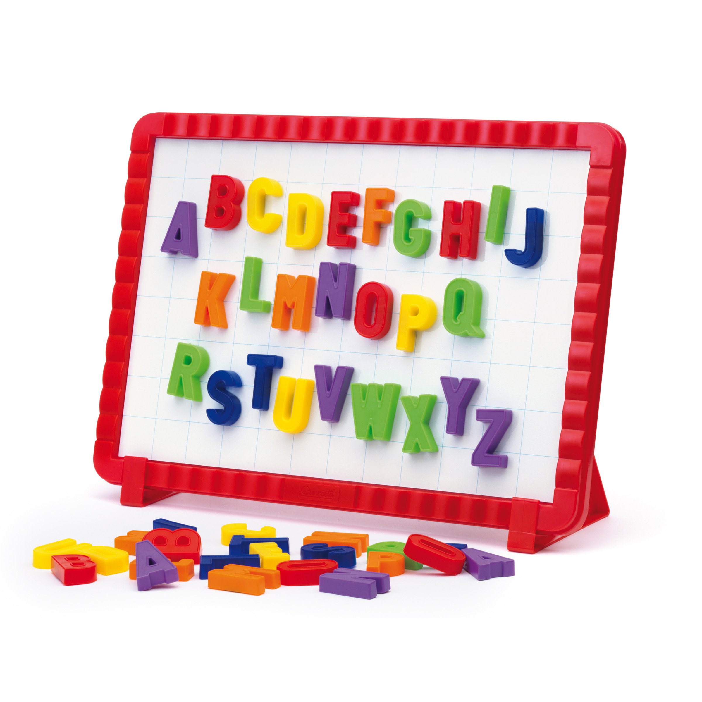 quercetti-5181-tableau-magn-tique-letters-tableau-blanc-avec-48-lettres-magn-tiq image 2
