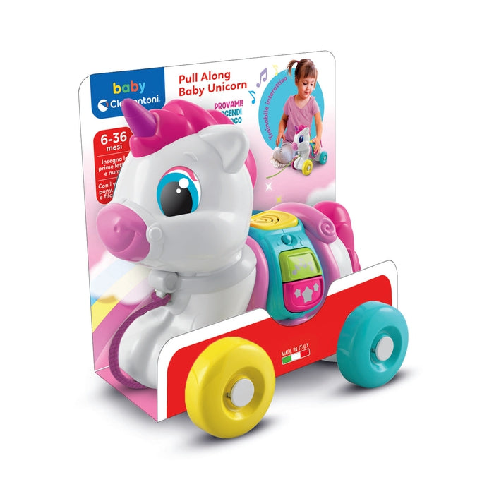 clementoni-baby-licorne-tirer-toujours-avec-moi-jouet-tirer-interactif image 2