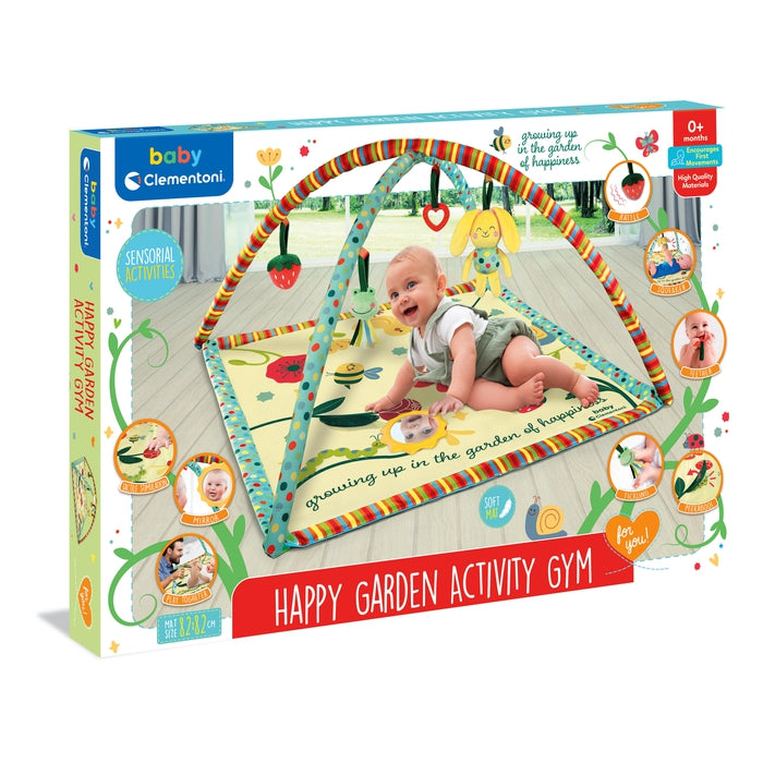 baby-clementoni-garden-of-happiness-tapis-d-veil-play-gym-82x82-cm image 2