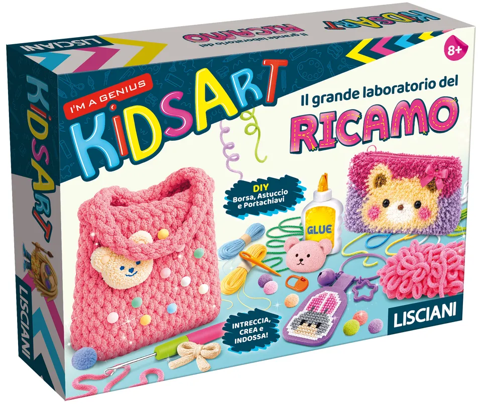 lisciani-i-m-a-genius-grand-laboratoire-de-broderie-3-en-1 image 1