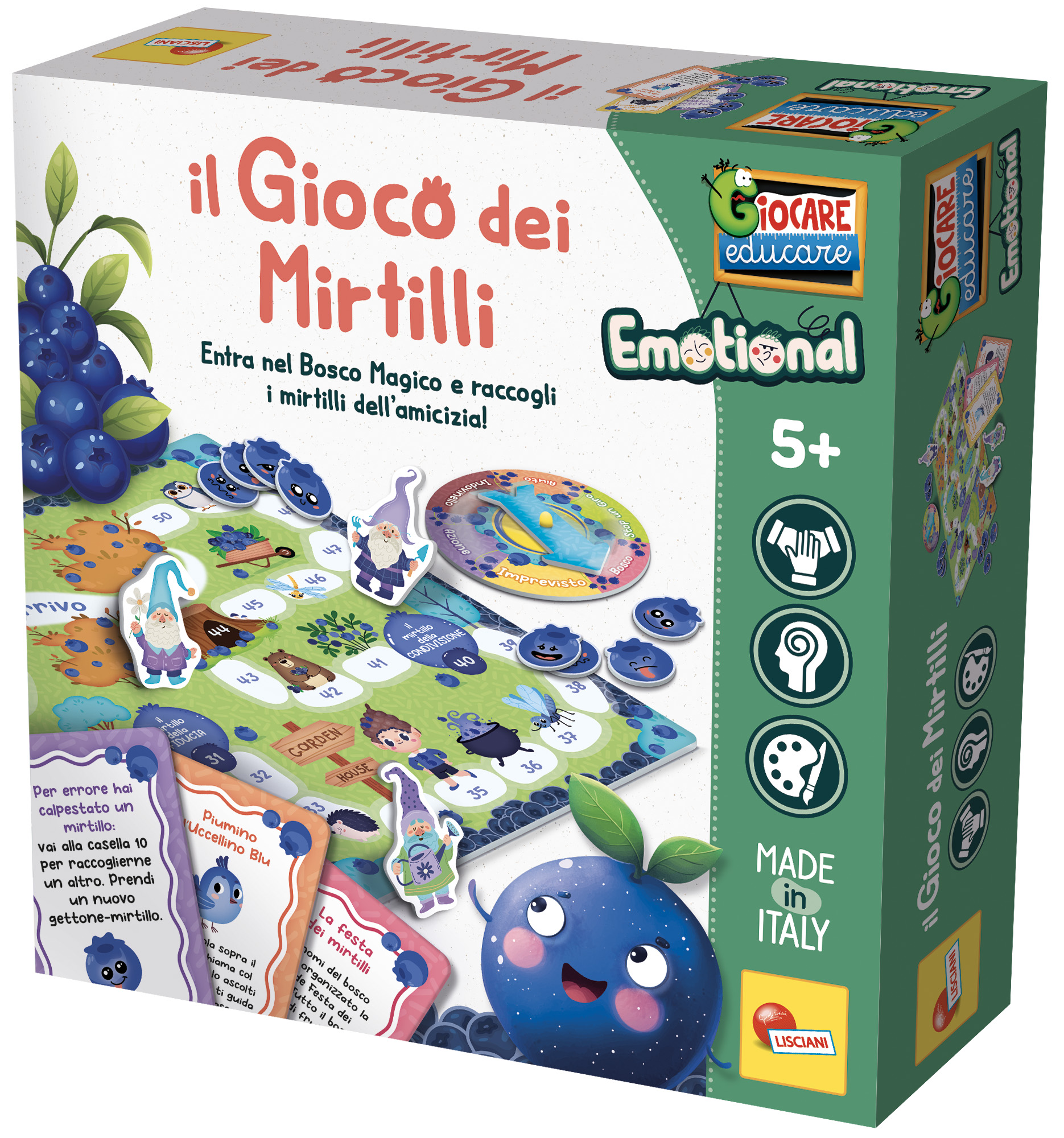 lisciani-giocare-educare-emotional-il-gioco-dei-mirtilli-jeu-de-parcours-montess image 1