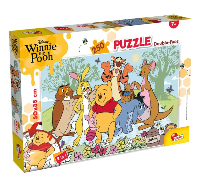 lisciani-disney-puzzle-double-face-plus-250-winnie-the-pooh image 1