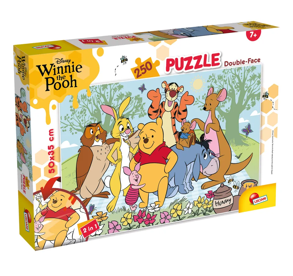 lisciani-disney-puzzle-double-face-plus-250-winnie-the-pooh image 1