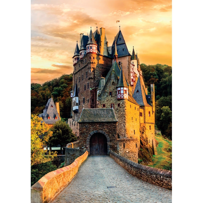 clementoni-puzzle-golden-hour-at-eltz-castle-1000-pi-ces-70-x-50-cm image 2