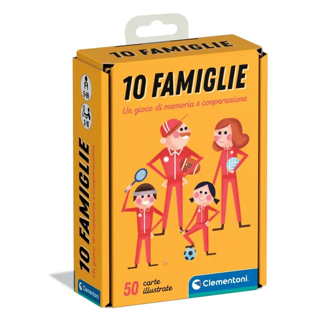clementoni-10-famiglie-jeu-de-m-moire-40-cartes image 1