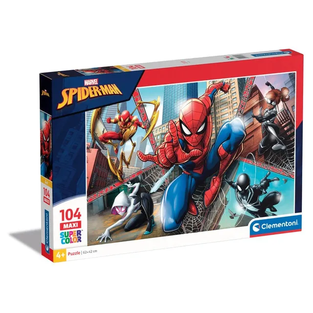 clementoni-spider-man-puzzle-enfant-104-maxi-pi-ces image 1