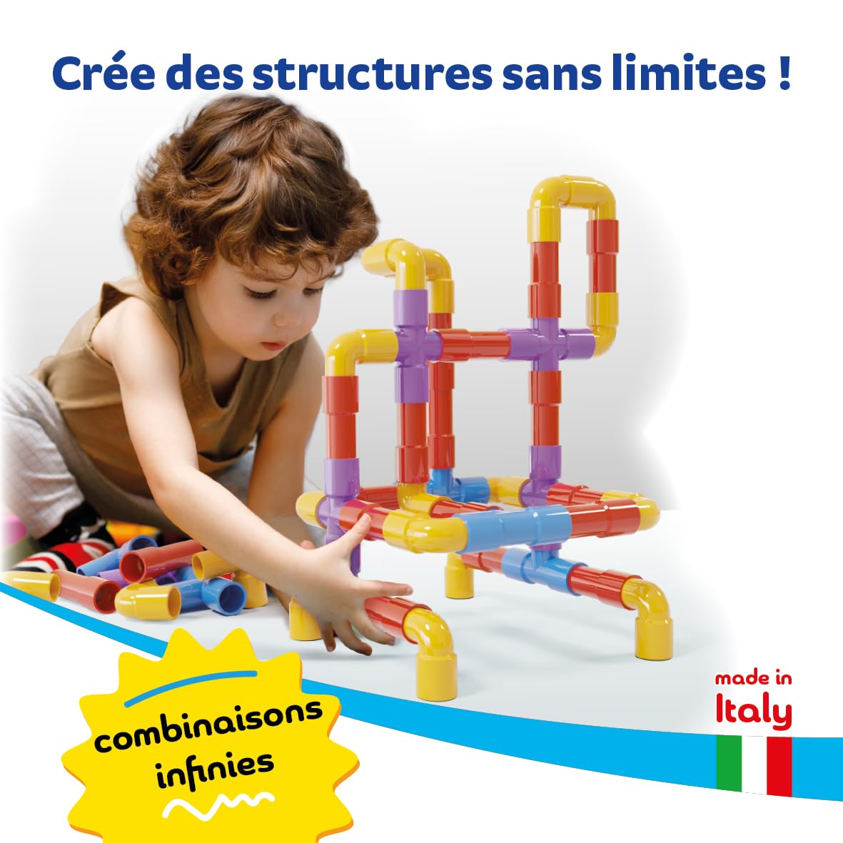 quercetti-tubation-jeu-de-construction-40-tubes-3d-3-ans image 4