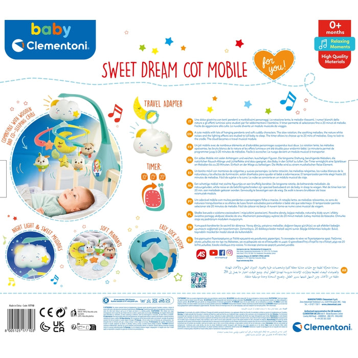 baby-clementoni-sweet-and-dream-mobile-musical-2-en-1 image 7