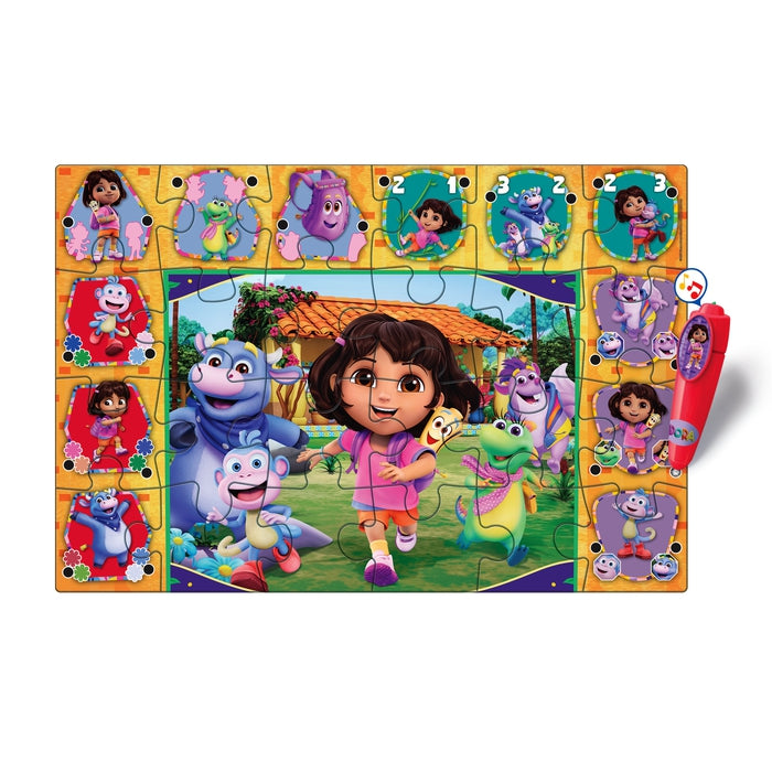 clementoni-sapientino-puzzle-interactif-dora-l-exploratrice-24-pi-ces image 3