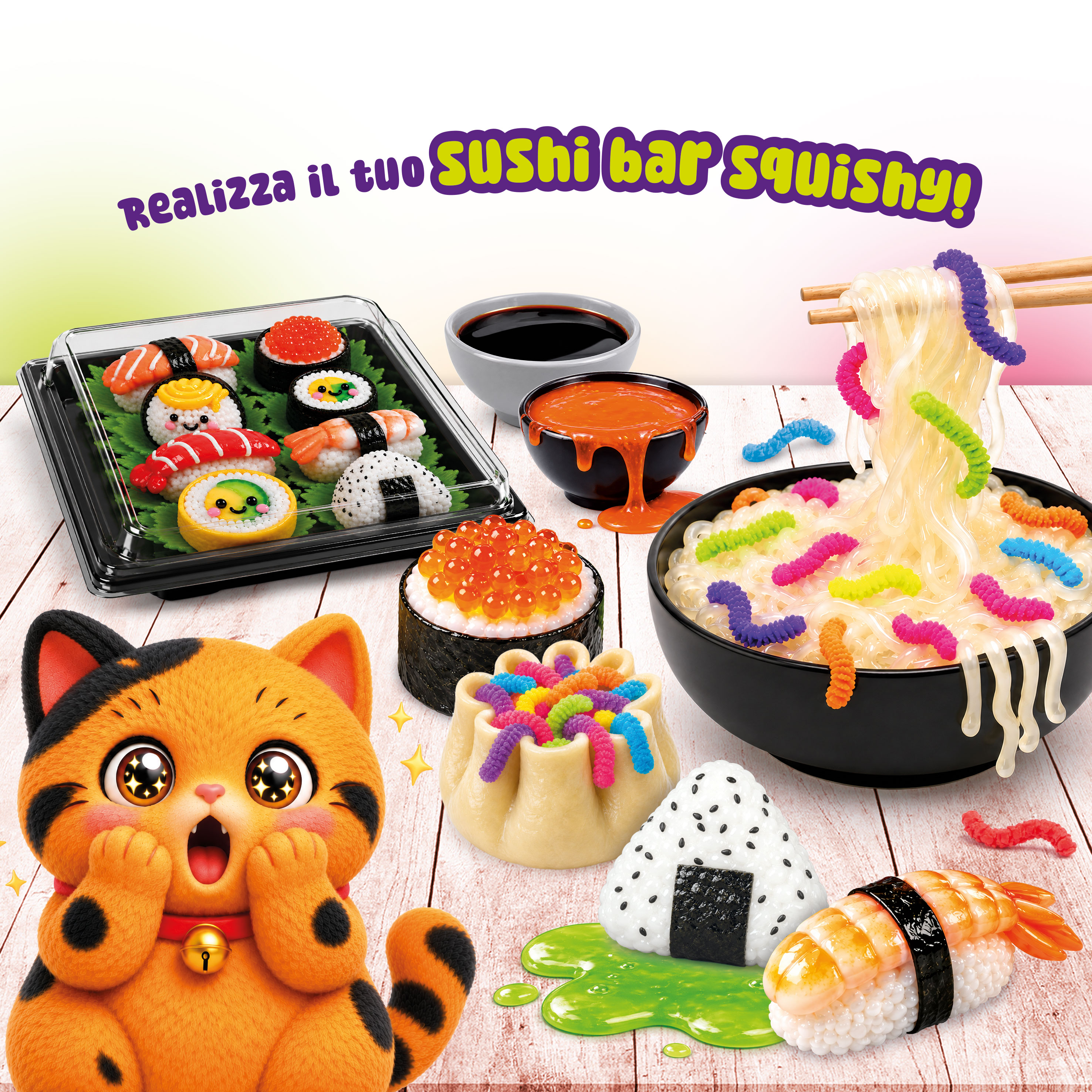 lisciani-slumi-science-sushi-e-slime-laboratoire-squish image 2