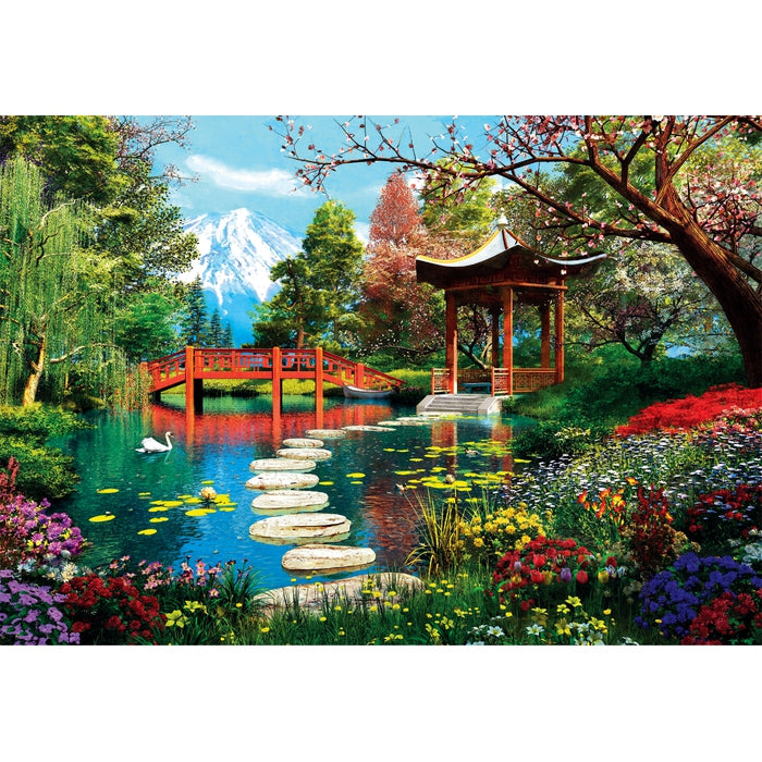 clementoni-collection-puzzle-1000-pi-ces-fuji-garden-70-x-50-cm image 2