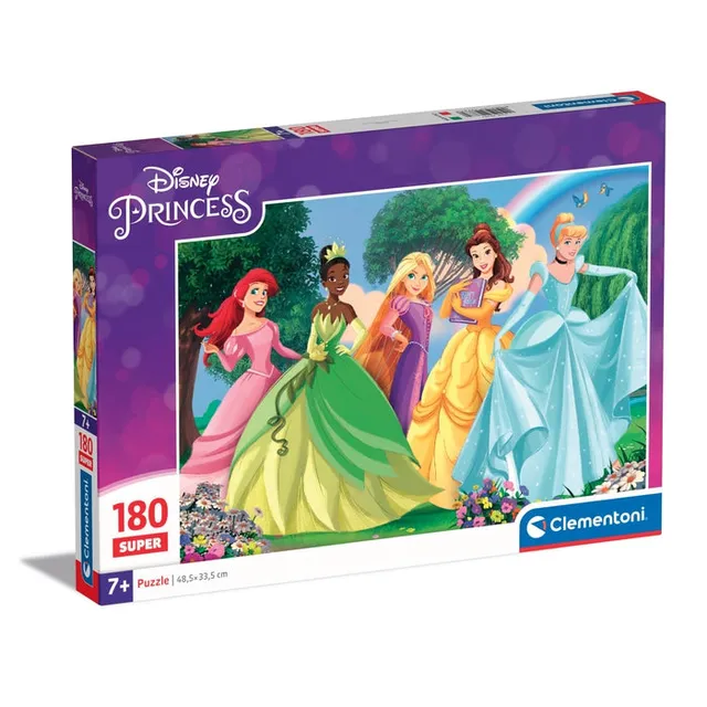 clementoni-princess-180-pi-ces-disney-puzzle-enfant-48-5-x-33-5-cm image 1
