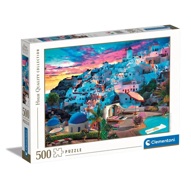 clementoni-puzzle-greece-view-500-pi-ces-paysage-gr-ce-49x36-cm image 1