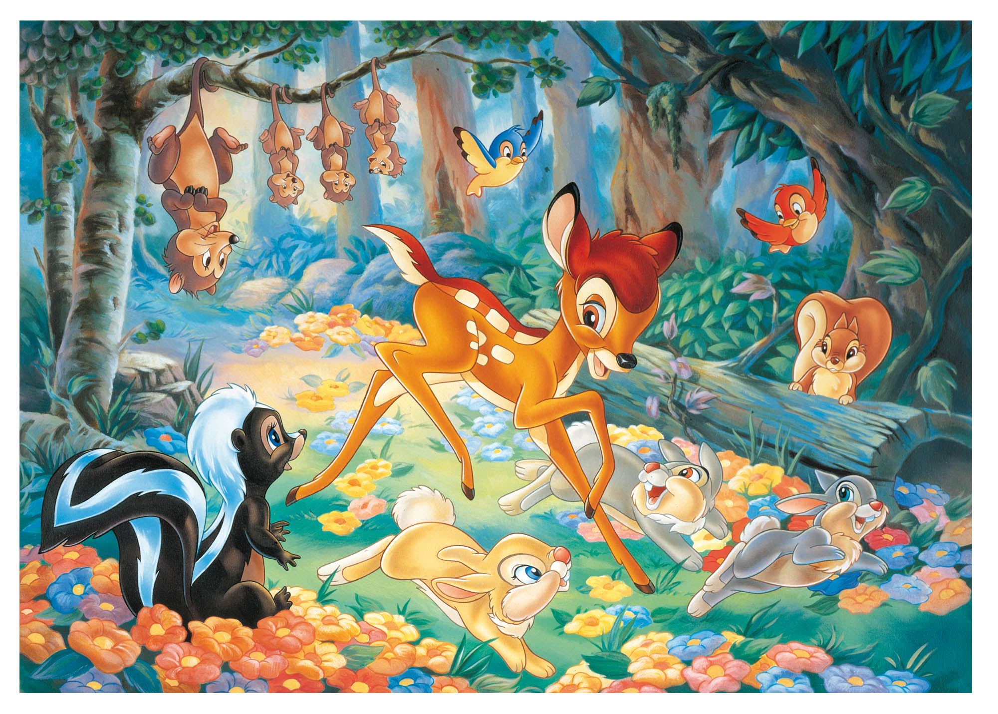 lisciani-disney-puzzle-double-face-plus-60-bambi image 2
