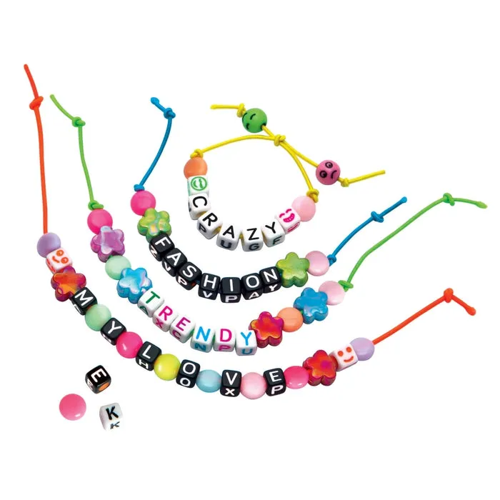 clementoni-crazy-chic-message-bracelets-kit-cr-ation-bijoux image 1