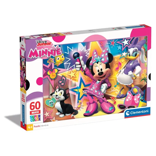 clementoni-minnie-puzzle-enfants-60-maxi-pi-ces image 1