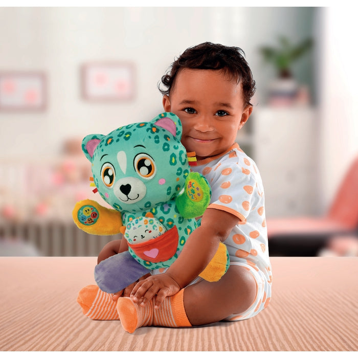 clementoni-baby-clementoni-cleo-e-leo-dolci-leopardi-peluche-interactive image 3