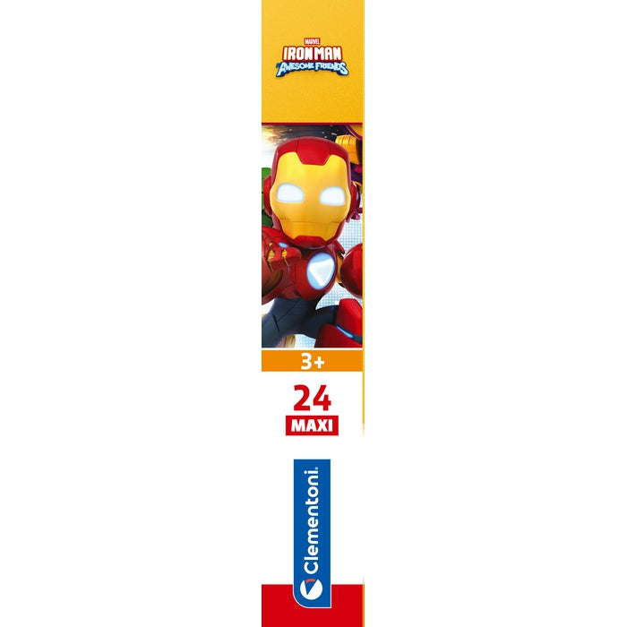 clementoni-iron-man-and-his-awesome-friends-puzzle-24-pi-ces-maxi image 5