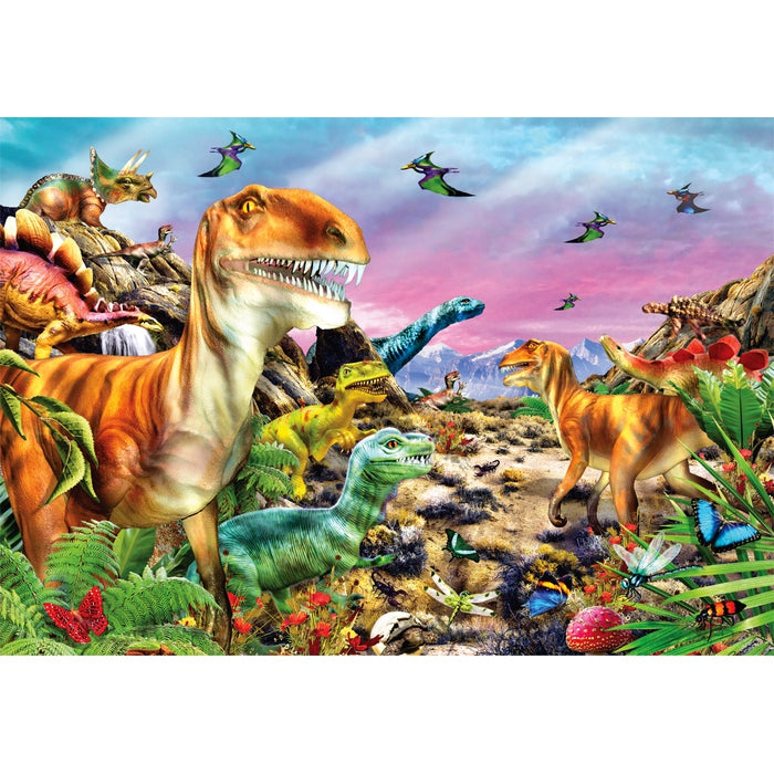 clementoni-land-of-dinosaurs-puzzle-enfant-104-pi-ces-2 image 2