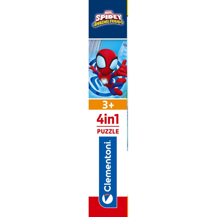 clementoni-spidey-friends-puzzle-4-en-1-12-16-20-24-pi-ces image 8