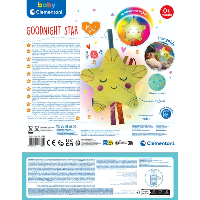 clementoni-baby-for-you-goodnight-star-peluche-toile-lumineuse-et-sonore image 6