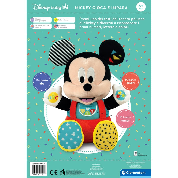 clementoni-disney-baby-mickey-gioca-e-impara-peluche-interactive image 4