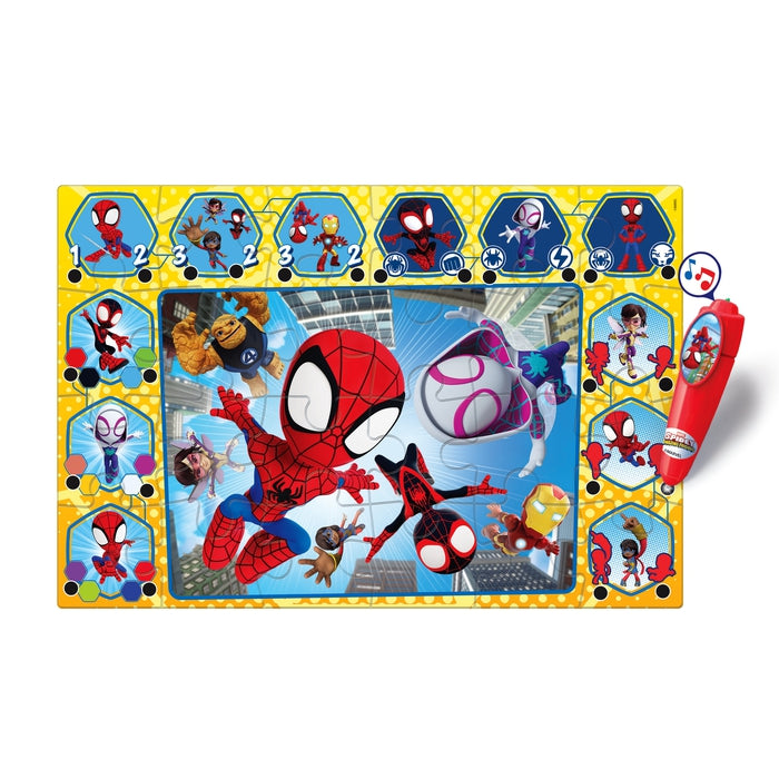 clementoni-sapientino-puzzle-interactif-spidey-24-pi-ces-stylo image 3