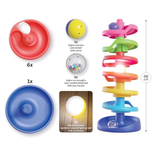 quercetti-6499-spiral-tower-brightball-piste-de-billes-petite-enfance image 8