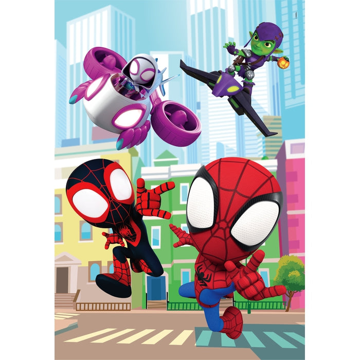 clementoni-spidey-and-his-amazing-friends-puzzle-60-maxi-pi-ces image 2