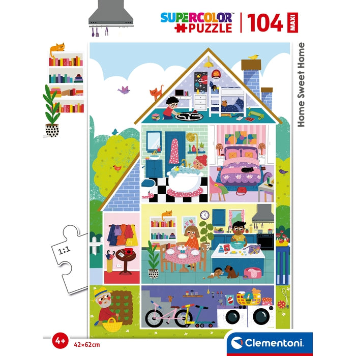 clementoni-home-sweet-home-puzzle-enfant-104-pi-ces-48-5-x-33-5-cm image 4