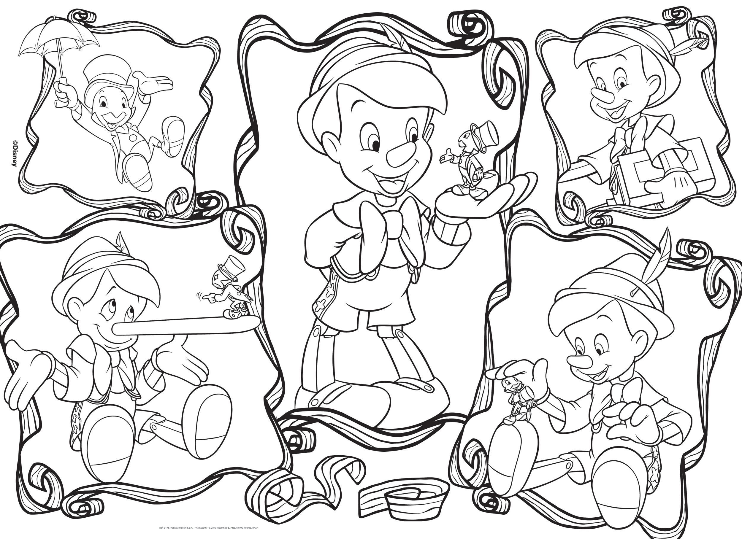 lisciani-disney-puzzle-double-face-maxi-floor-108-pinocchio image 3