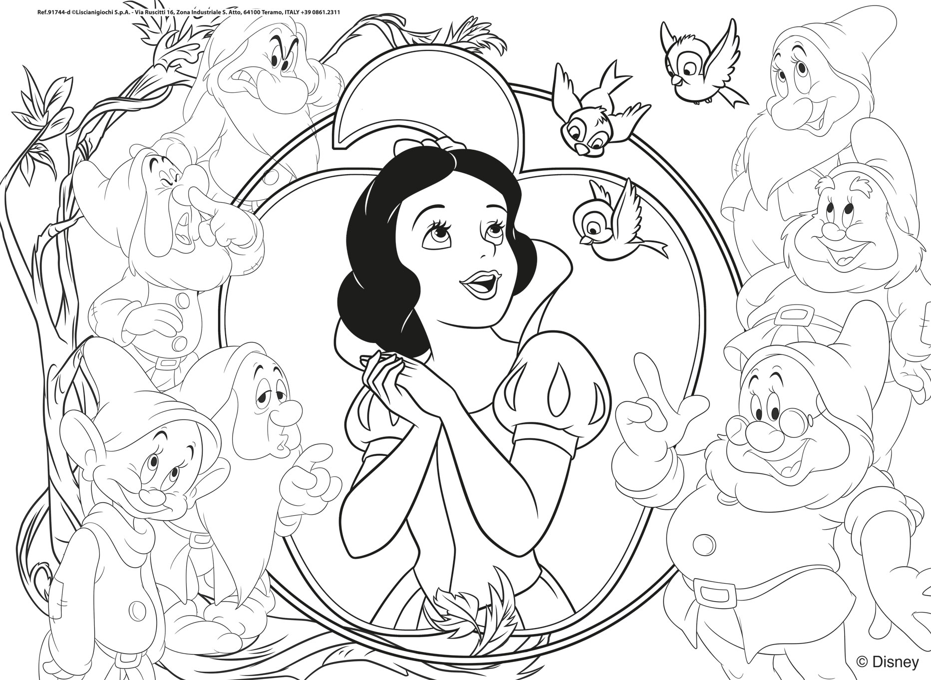 lisciani-disney-princess-puzzle-double-face-maxifloor-4-x-48 image 7