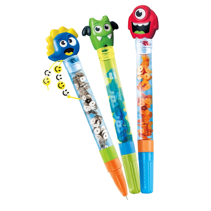 clementoni-idea-create-your-pens-monster-kit-3-stylos image 2