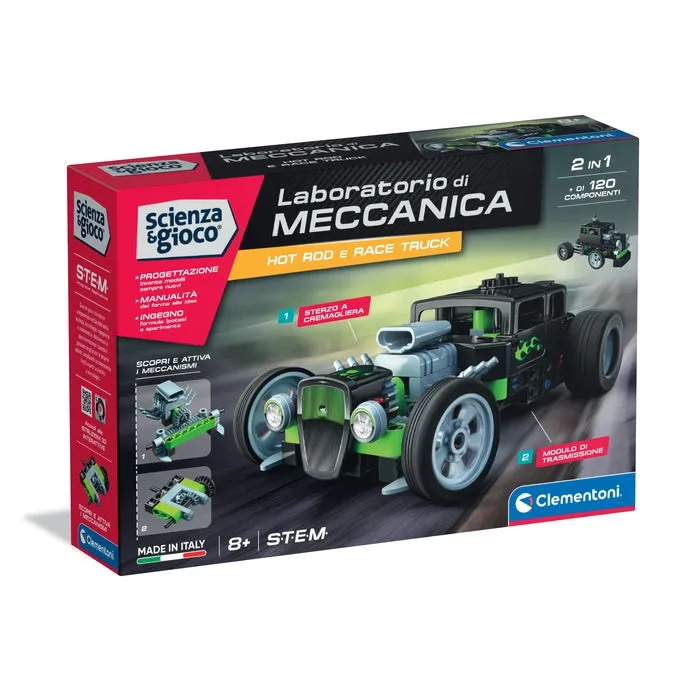 clementoni-science-jeu-build-hot-rod-et-race-truck image 1