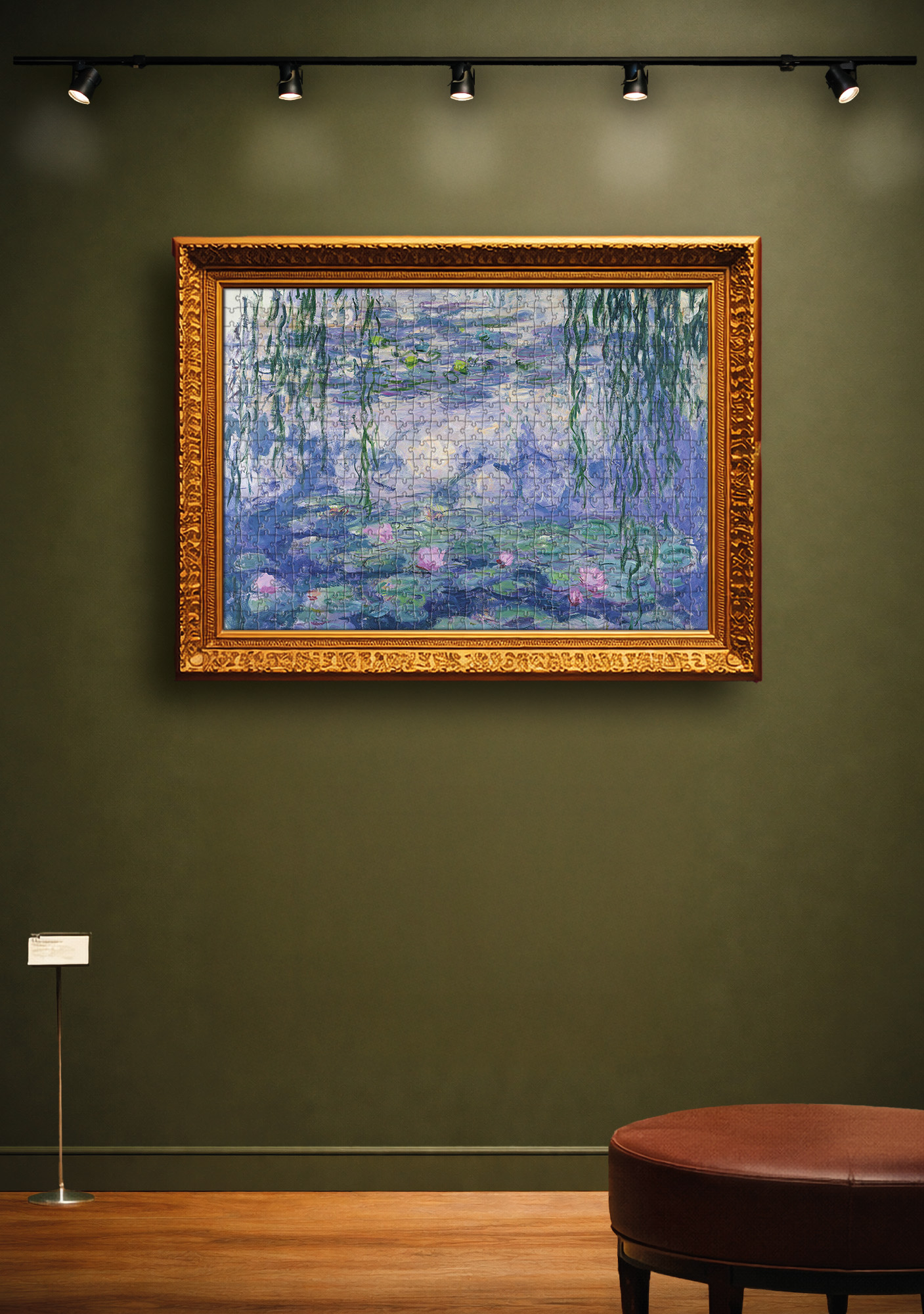 lisciani-monet-puzzle-gift-set-nymph-as-art image 4
