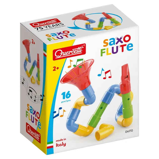 quercetti-saxoflute-jeu-de-construction-musical-16-pi-ces-2-ans image 1