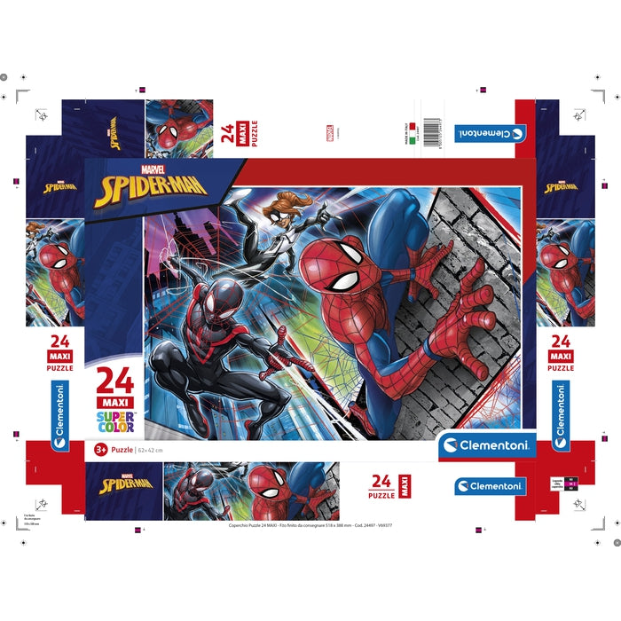 clementoni-spider-man-puzzle-enfant-24-maxi-pi-ces-62x42-cm image 7