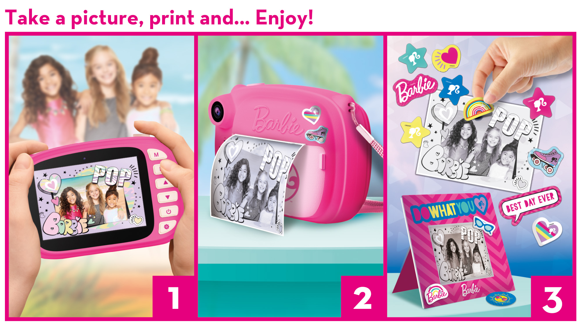 lisciani-barbie-print-cam-appareil-photo-instantan-enfant-double-cam-ra image 3