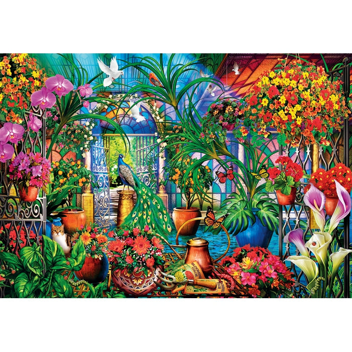 clementoni-the-greenhouse-caretakers-puzzle-500-pi-ces-49x36-cm image 2