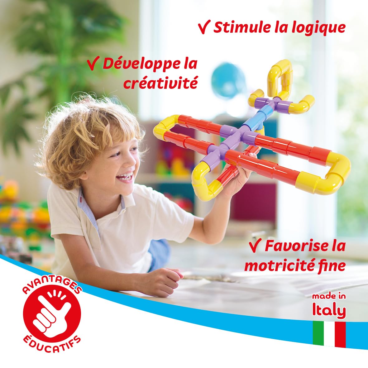 quercetti-tubation-jeu-de-construction-40-tubes-3d-3-ans image 6