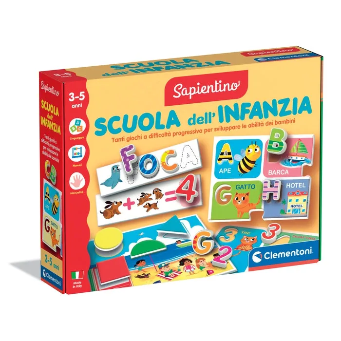 sapientino-clementoni-scuola-dell-infanzia-kit-ducatif-maternelle image 1