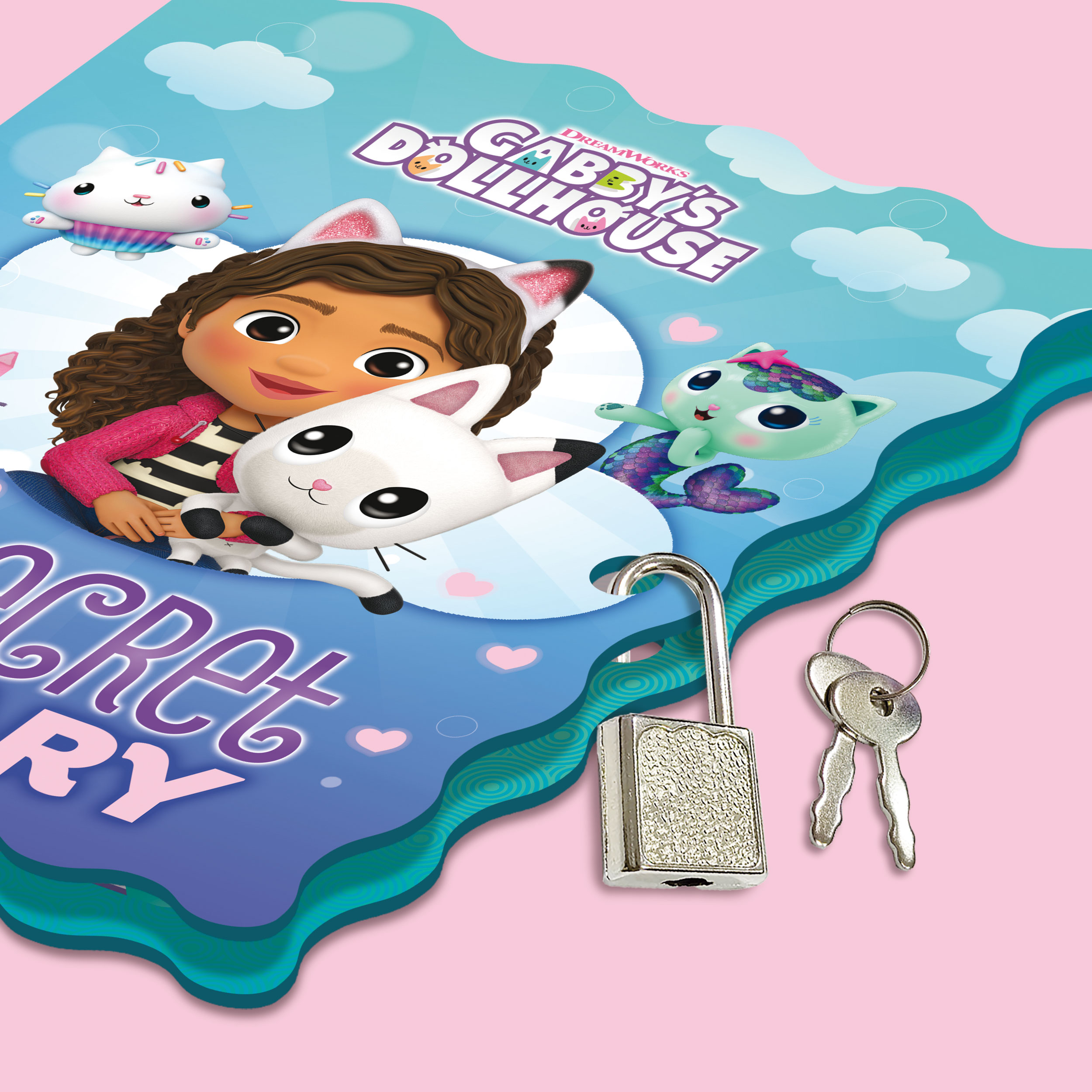 lisciani-gabby-s-dollhouse-my-secret-diary-journal-intime-cadenas image 4