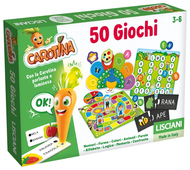 lisciani-carotina-penna-parlante-50-jeux-kit-pr-scolaire-interactif image 1