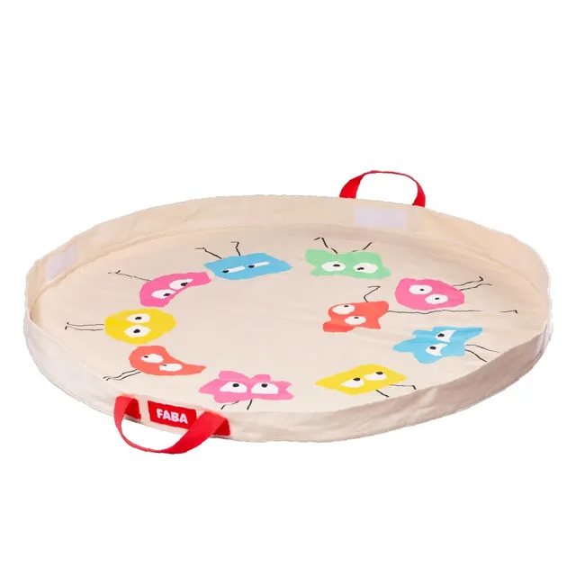 faba-tapis-sac-de-jeux-voil-tapis-de-jeu-transformable image 1
