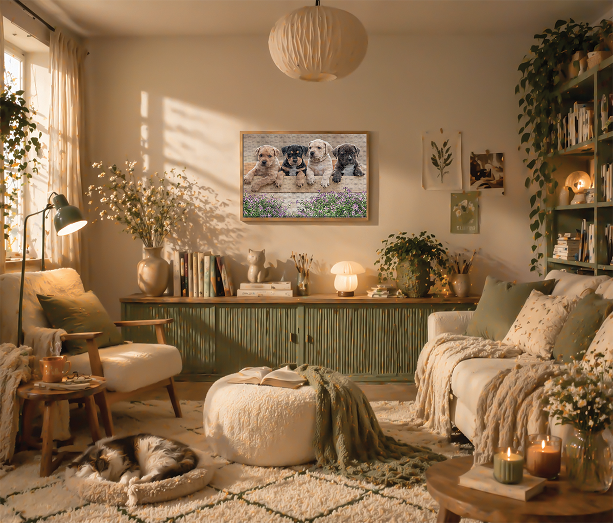 lisciani-puzzle-poster-dogs-500-pi-ces image 5