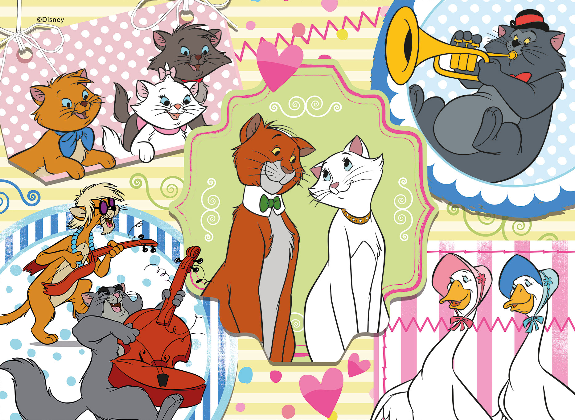 lisciani-disney-puzzle-double-face-maxifloor-4-x-48-classic-misto image 5